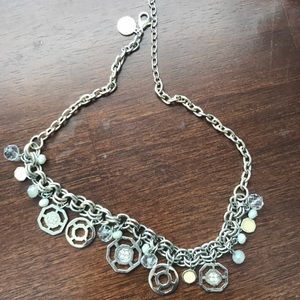 WHBM Gold statement necklace